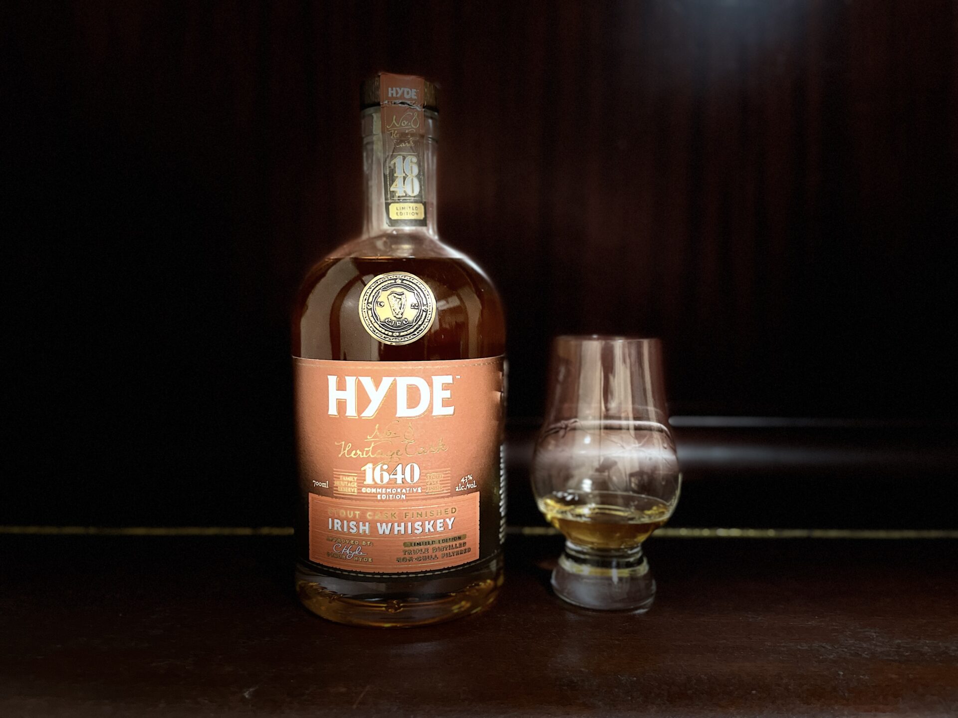 HYDE(ハイド) NO.8 700ml 2本 ハイド NO.8 ヘリテイジ カスク ブレンデッド アイリッシュ