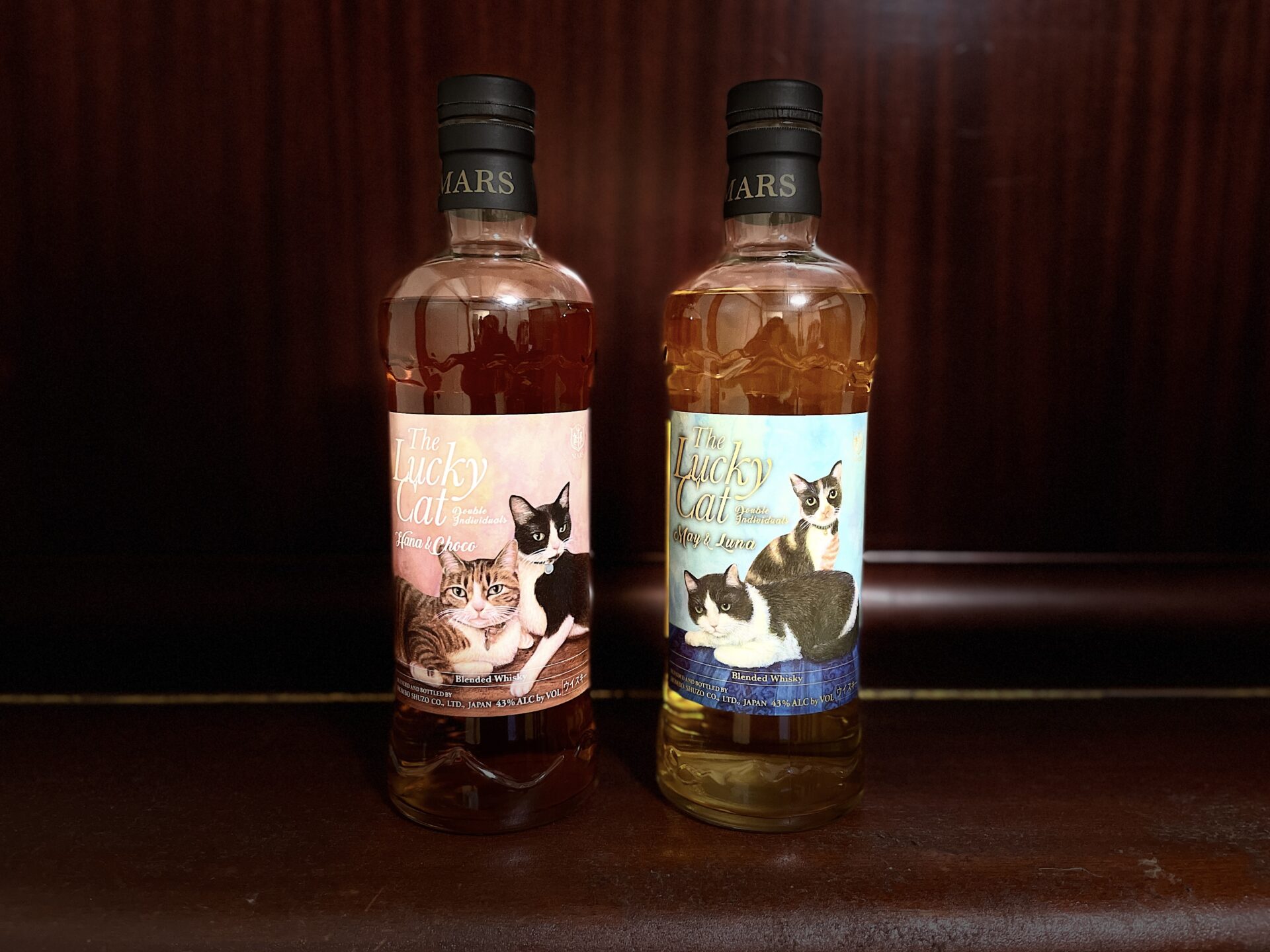 ザ ·ラッキー キャット チョコ 　メイ&ルナ ラッキーキャット・ハナ＆チョコとメイ＆ルナ】の評価！｜今日も